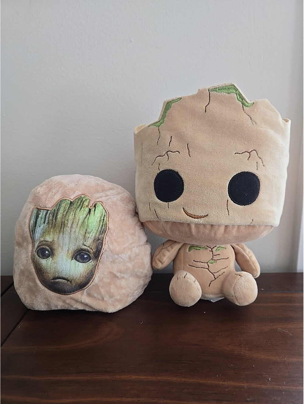 FUNKO POP PLUSH Guardians of the Galaxy Groot 8" Reversible The Child Baby Groot